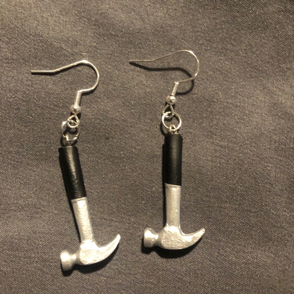 Hand made tool automotive mechanic earrings 1 pair of your choice